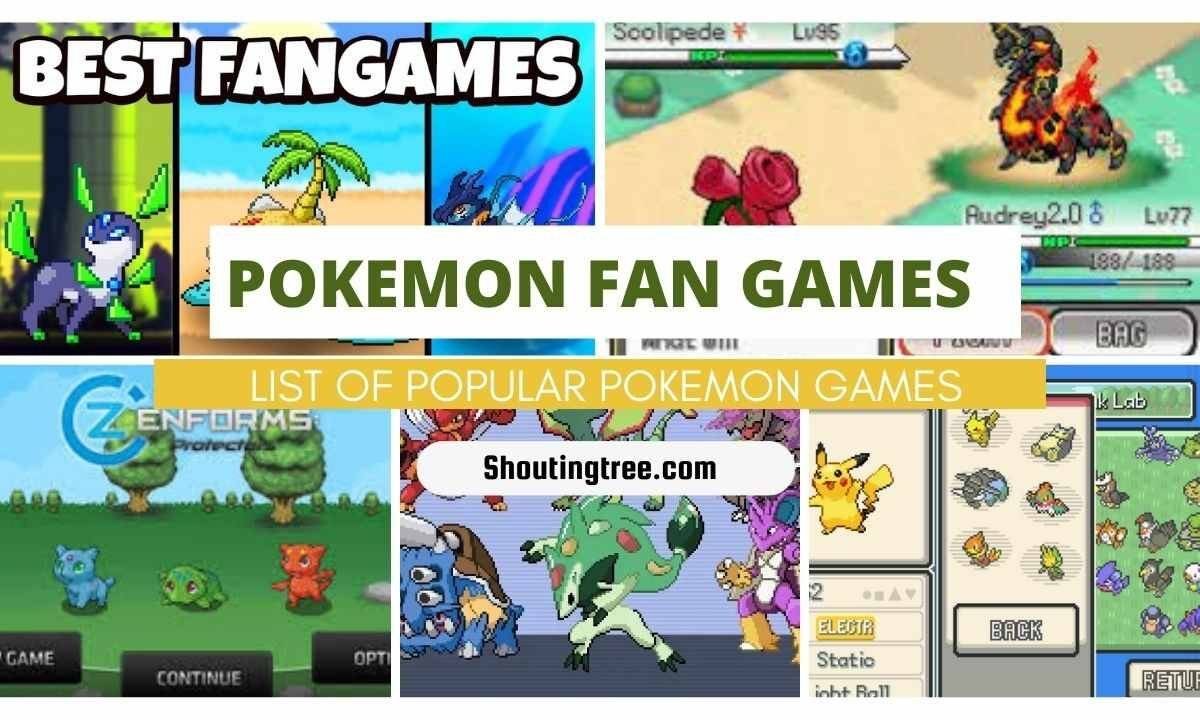 Pokemon Fan Games: List Of Popular Pokemon Games